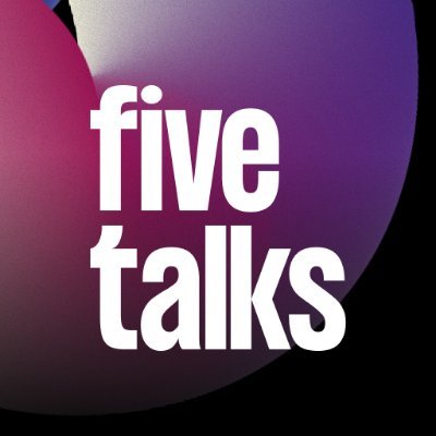 Five Talks is het nieuwe event over typografie, branding en graphic design. 02 Juni 2022 — Posttheater Arnhem.