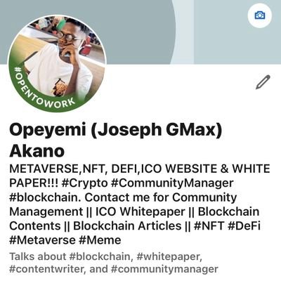 Olumax 💪🏽 Profile
