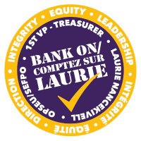 Bank On Laurie / Comptez sur Laurie(@BankOnLaurie) 's Twitter Profile Photo