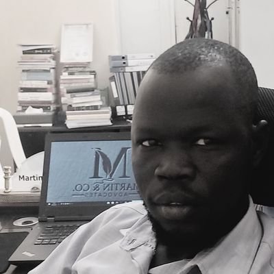 Lecturer, legal practitioner, and proprietor of Martin & Co. Advocates (Martin Law Firm)- Juba - South Sudan