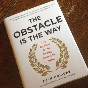 Quotes from 'The Obstacle is the Way' by Ryan Holiday 

“The impediment to action advances action. What stands in the way becomes the way.”