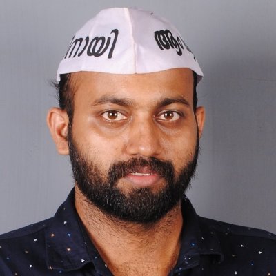 C.E.O of MRS LED Lights,
State President
Aam admi party Youth Wing (AYW) Kerala,
Ex Aam Aadmi Party Thrissur District Conveener
Ex district Secretary