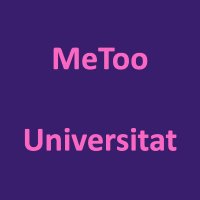 MeTooUniversitat(@MTUniversitat) 's Twitter Profile Photo