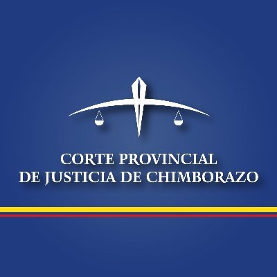 La Corte Provincial de Justicia de Chimborazo, es el máximo órgano de administración de justicia  de  la provincia.
Presidente Dr. Enrique Donoso Bazante