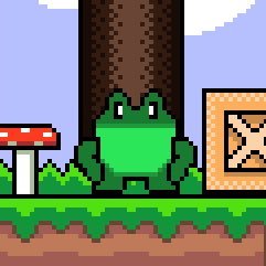 Froggy Quest is a cute, pixel platformer game! Originally a prize-winning game jam game, a full Steam release is coming soon! Wishlist on Steam now! ⬇️