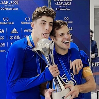 Here for support Kai Havertz, football player for Chelsea Fc and Dfb Team.