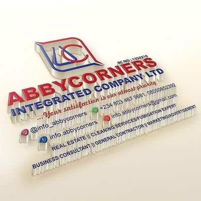 ABBYCORNERS_LTD's profile picture. REAL ESTATE // CLEANING // FUMIGATION // GENERAL CONTRACTS