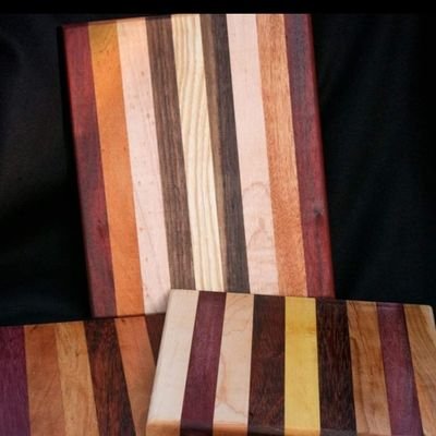 We are an american based business that sells solid wood cutting and charcuterie boards using a variety of woods. They can be personalized by us for any occasion