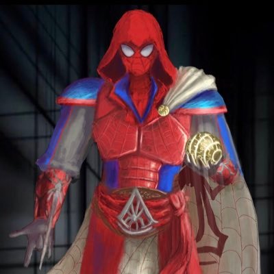 ACSpideyRP's profile picture. Your Friendly Neighborhood Mentor 🕷 | Gaming/Comic/Film RP | 21+ | Spins tales 🕸 | “With great Assassin knowledge comes great responsibility to the Creed!”™️