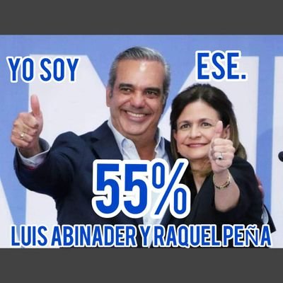 Que se Qude la Democracia, Que Venga Ese País Libre Que Soñaron Nuestros Padres de la Patria!¡!

Yo Soy ese 55% Luis y Raquel