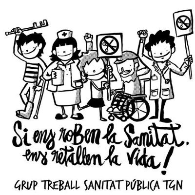 Grup que lluita per una sanitat pública 100% a Tarragona, formada persones a títol individual contacte: defensasanitat.tgn@gmail.com