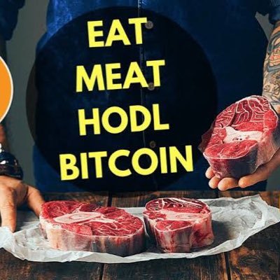 Animal based e bitcoinheiro - comida de verdade e dinheiro de verdade
carne e vísceras / sol / andar descalso / levantar pesos / HODL Bitcoin