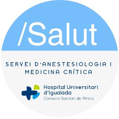 Perfil oficial del Servei d'Anestesiologia i Medicina crítica de l'Hospital Universitari d'Igualada (@hospitaligd).