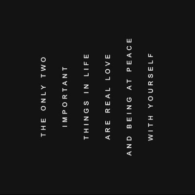 Work for the future but live for the present