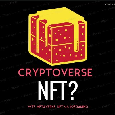 Here to learn and navigate the future world of NFT's and the Metaverse, it's full-on and coming in fast, strap in!