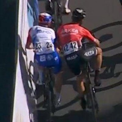 WhatIfBouhanni's profile picture. Cycling twitter asking the age old question. What if Nacer Bouhanni did what that other rider did?