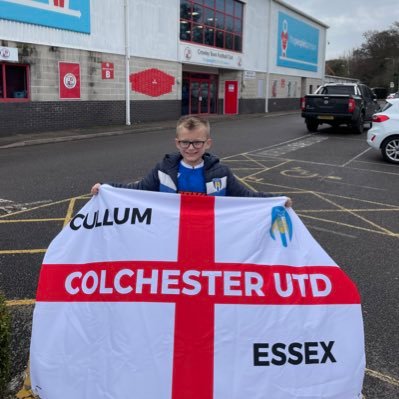 Colchester Fan and love following home and away with my son Harrison. Colchester ST holder.