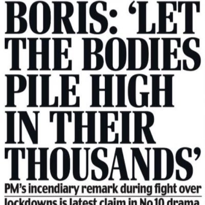 The collective memory of Twitter must never be allowed to forget Boris Johnson’s callous words and attitude.