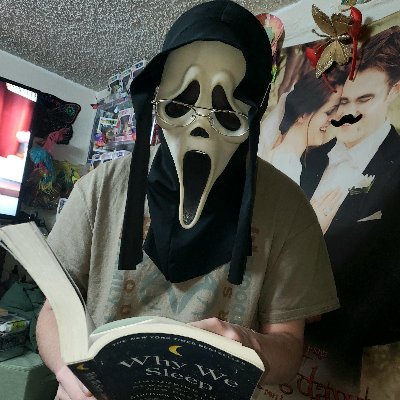 Stay at home mom. Kiddos are so amazing hello check out the profile pic that's my oldest Son AJ wearing my Scream mask from back when the first movie came out!!