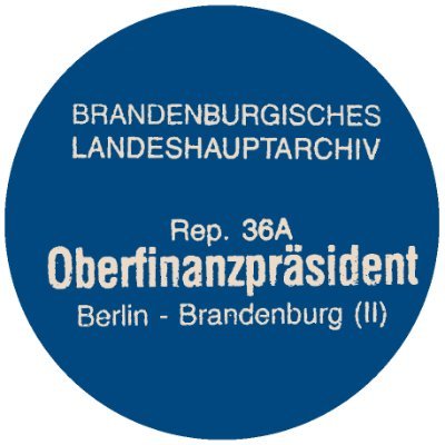 Hier twittert das Team des OFP-Projekts im Brandenburgischen Landeshauptarchiv zur Provenienzforschung an Akten des Oberfinanzpräsidenten Berlin-Brandenburg