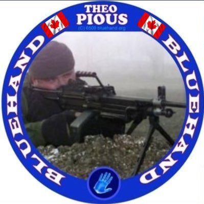 PiousTheo's profile picture. World’s youngest curmudgeon; destined to be the first person to die of scurvy on land in the 21st century! “@T_pious” on Parler. #VotePPC , #BLUEHAND #LGBFJB+