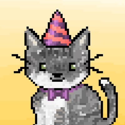 We are PIXEL CATz IN HATz - minting soon! 🐈 👑 donating a % of sales to cat and tree planting charities 🌳 🐈⬛ ❤️