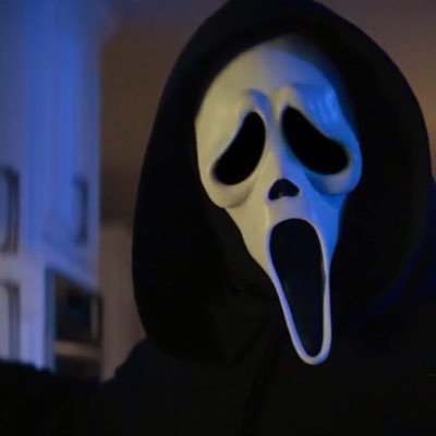 “what’s the matter Sidney? you look like you’ve seen a ghost.” ghostface fan account