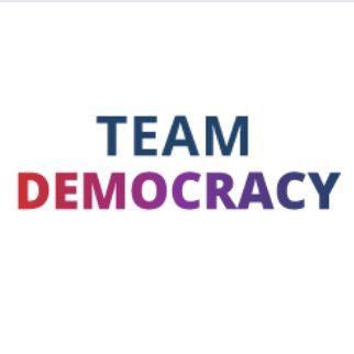 Team Democracy is a nonpartisan nonprofit org that works towards safe + fair elections, peaceful transfer of power, & accountability. #TeamDemocracy