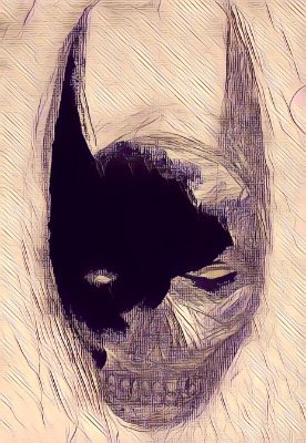 A collection of 24 unique digital art pieces connecting the absurd with the known through a lens of Life, Death and Batman.