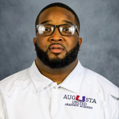 D-Coordinator/Asst HC @_augustaunited Graduate Academy. Bethune Cookman University raised me & University of West Georgia made me! #UWGALUM09