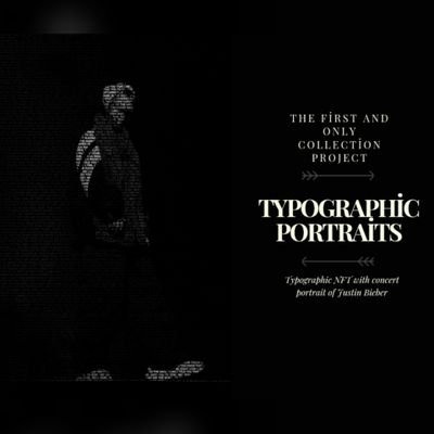 Unique typographic portrait nfts. 1000 nft collection of personal photos and lyrics of our famous singers. https://t.co/1UDCKszsAP