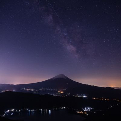 普段は富士山メインで撮ってます📸✨🗻