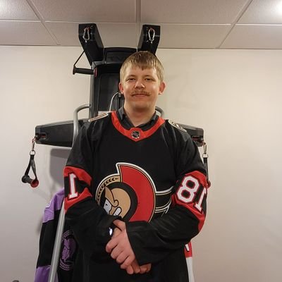 Always A Sens Fan! Tkachuk Favourite Player. Wear Signed Tkachuk Jersey Every Game I Got From Laughter4Cancer Fundraiser (Good Cause) Go Sens Go!!-Newfoundland