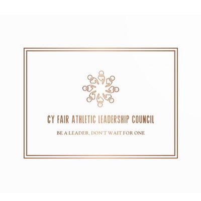 Official Page For The Cy Fair Highs Athletic Leadership Council