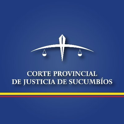 Órgano jurisdiccional de administración de justicia de la provincia de Sucumbíos. Presidente de la Corte: Dr. Juan Salazar Almeida.