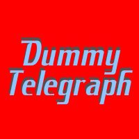 The DT(@DummyTelegraph) 's Twitter Profile Photo