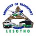 The Ministry of Transport Lesotho✈🚢🚇🚍 (@MinistryTransLs) Twitter profile photo