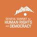 The Geneva Summit for Human Rights and Democracy (@GenevaSummit) Twitter profile photo