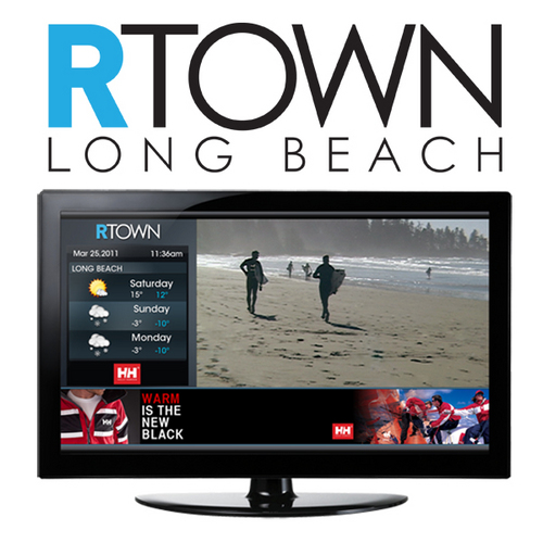 RTown Long Beach reaches more than 500,000 annual viewers, including locals and visitors on Channel 4 in Tofino and direct to hotels network in Ucluelet, BC.