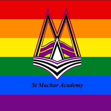 Promoting Respect, Inclusivity, Diversity and Equality at @stmacharacademy LGBT Youth Scotland Silver Charter Award🥈