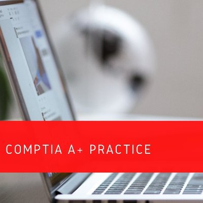 Welcome to CompTIA A+ Practice! We provide daily free training and quizzing resources to practice and prepare for the CompTIA A+ exam. e: comptia.prac@gmail.com