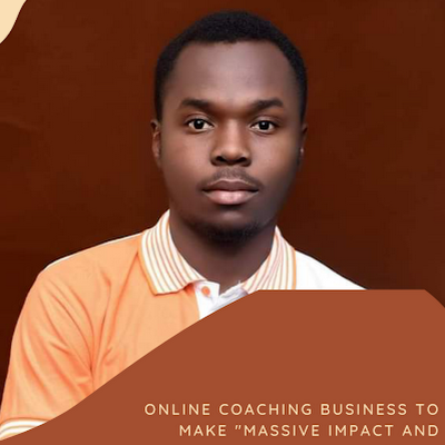 I am Online Business Coach, I help Entrepreneurs and Brands Identify their Ideal Audience  using social media Strategies and Market Their Products and services.