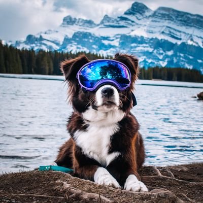 📍 Alberta, Canada 🇨🇦
🐶 Rescue pups
♀️ Mikah | 6 year old Border Collie Bernese Mountain dog mix, the bestest girl 🐾 
♂️ Zeke | 8 month old Gold thing 🐾