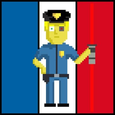 👮♂️1001 CryptoCop
➡️Unique 1/1
➡️Polygon Blockchain on Opensea
❤️We will donate part of our profits to an association of French police orphans