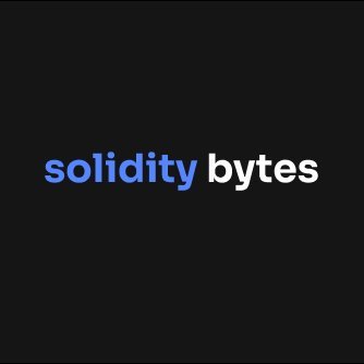 Distilling the world of Solidity into byte-sized concepts. Made by @0xgb4de