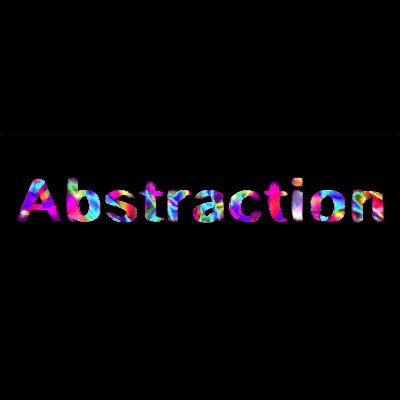AbstractionThe's profile picture. Digital Abstract , Everything into Abstraction

https://t.co/QNrJoes9Lj