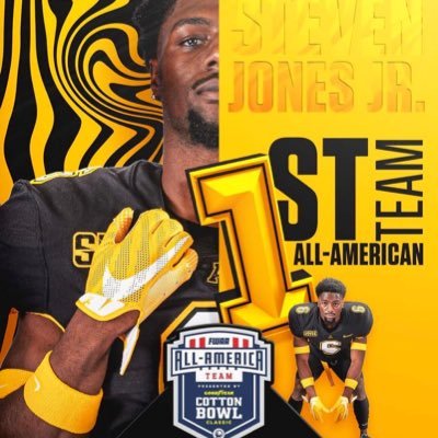 Steven Jones Jr All-American CB official account