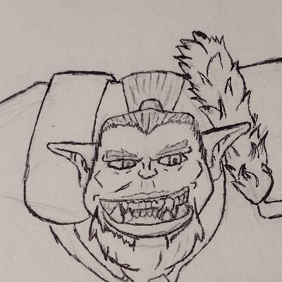 Orc chieftain and partner to kiara wonderfoot the halfling witch, my comic: Heroes of Shadow please do not use my artwork  its nsfw and im in my 30s im poly too