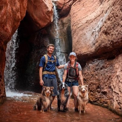 Us on the trail. Two travel nurses exploring the outdoors with our three Aussie fluff butts.  Currently in: Tampa, FL   Follow to watch our adventures!