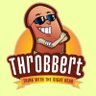 throbberrt's profile picture. Think with the right head 😂